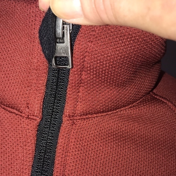 Columbia Warm Brown Pullover Jacket Size Smallββ - Picture 3 of 8